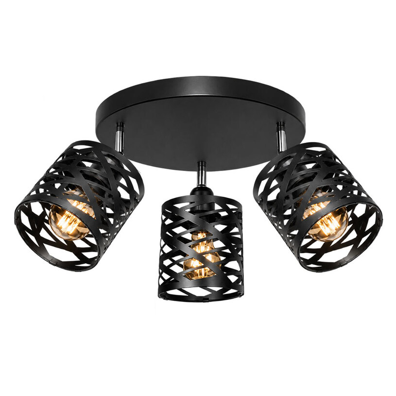 СПОТ 3ХЕ27 ЧЕРЕН КРЪГ НЕО LIGHTSTYLE СПОТ 3ХЕ27 ЧЕРЕН КРЪГ НЕО LIGHTSTYLE