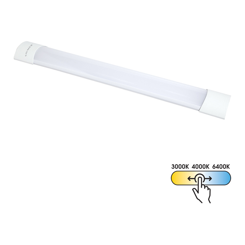 LED ЛИНЕЙНО ТЯЛО 20W 60CM CCT FLAT VIVA LED ЛИНЕЙНО ТЯЛО 20W 60CM CCT FLAT VIVA