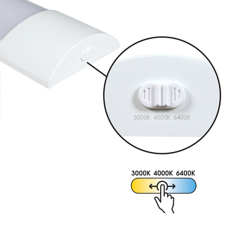 LED ЛИНЕЙНО ТЯЛО 20W 60CM CCT FLAT VIVA LED ЛИНЕЙНО ТЯЛО 20W 60CM CCT FLAT VIVA