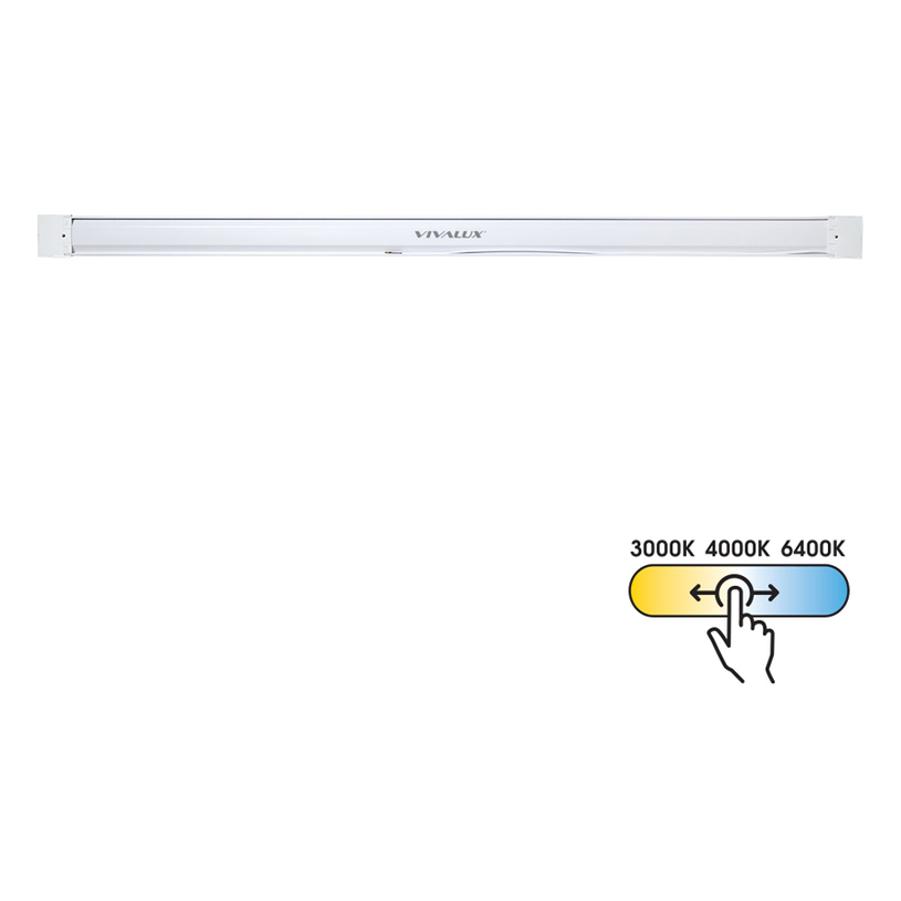 LED ЛИНЕЙНО ТЯЛО 50W 150CM CCT FLAT VIVA LED ЛИНЕЙНО ТЯЛО 50W 150CM CCT FLAT VIVA