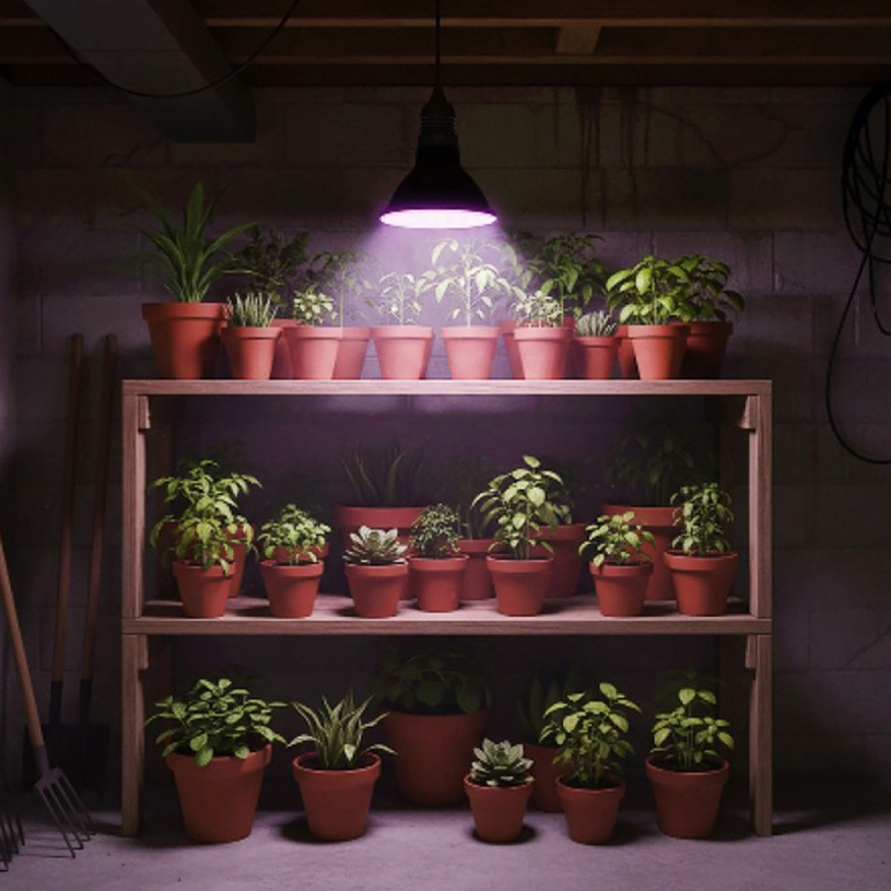 LED крушка раст. PLANTY B E27 7W 1200K LED крушка раст. PLANTY B E27 7W 1200K