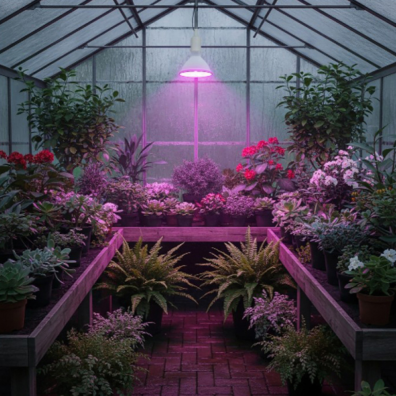 LED крушка раст. PLANTY W E27 9W 1200K LED крушка раст. PLANTY W E27 9W 1200K