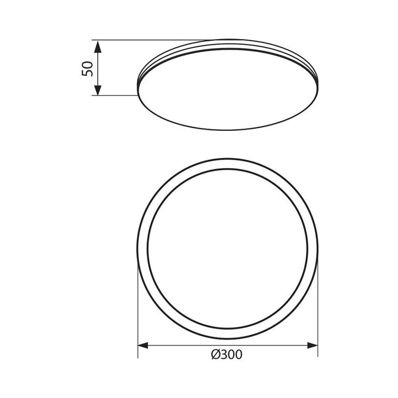 LED ПЛАФОН 24W CCT БЯЛ NANCY VIVALUX LED ПЛАФОН 24W CCT БЯЛ NANCY VIVALUX