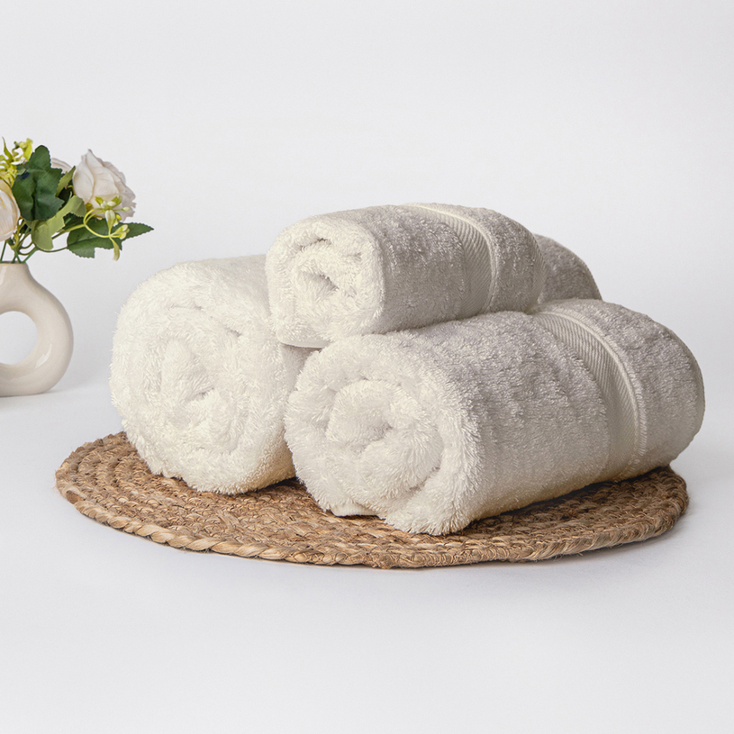 КЪРПА АЛЕКСАНДРИЯ 70Х140 ЕКРЮ 630 G/M2 КЪРПА АЛЕКСАНДРИЯ 70Х140 ЕКРЮ 630 G/M2