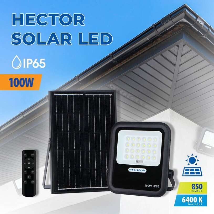 СОЛАРЕН LED ПРОЖЕКТОР 100W HECTOR VIVA СОЛАРЕН LED ПРОЖЕКТОР 100W HECTOR VIVA