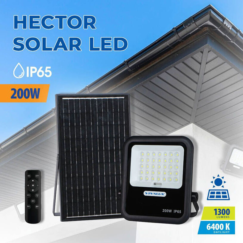 СОЛАРЕН LED ПРОЖЕКТОР 200W HECTOR VIVA СОЛАРЕН LED ПРОЖЕКТОР 200W HECTOR VIVA