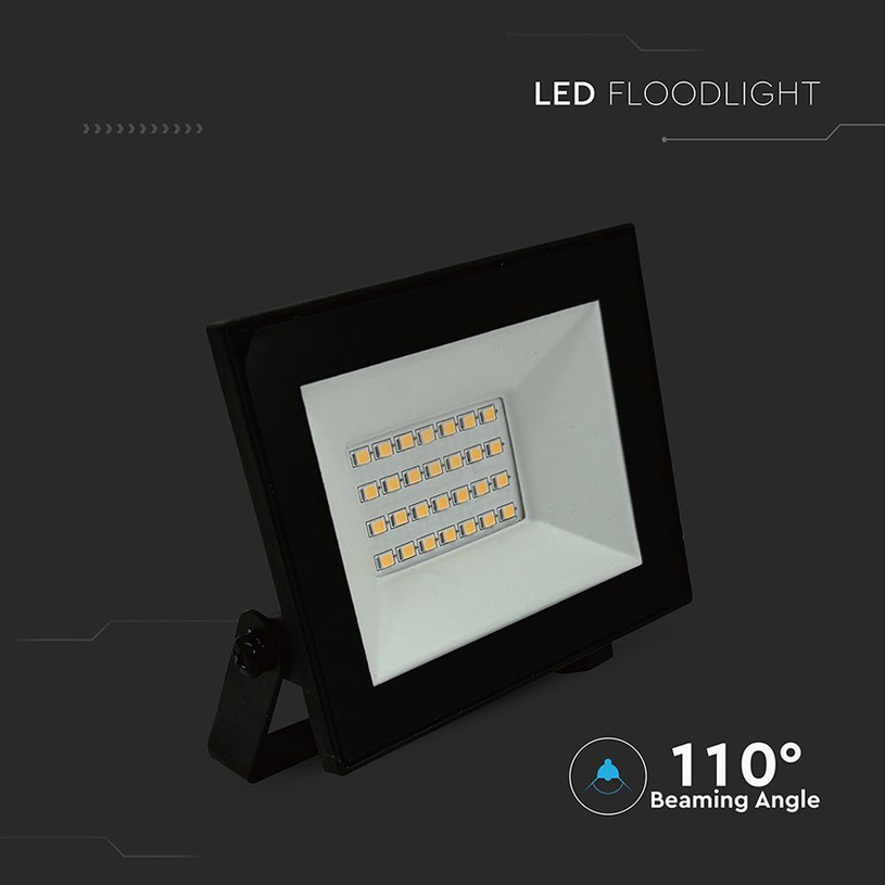 LED ПРОЖЕКТОР 20W 6500K ЧЕРЕН V-TAC LED ПРОЖЕКТОР 20W 6500K ЧЕРЕН V-TAC