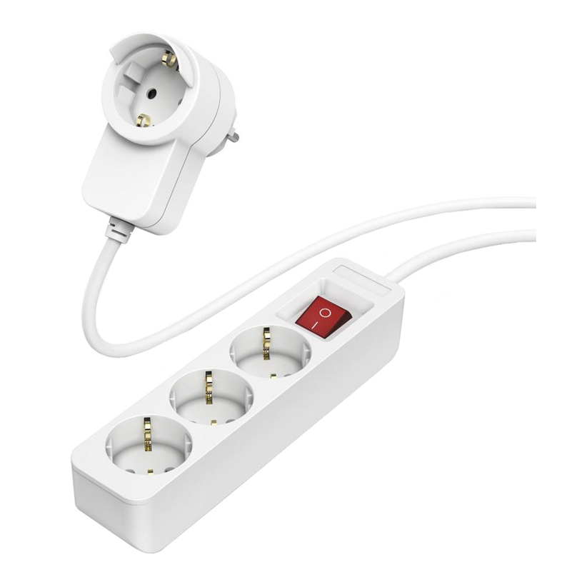 &РАЗКЛ HAMA 3ГН./1.4М/ POWERPLUG 223081 &РАЗКЛ HAMA 3ГН./1.4М/ POWERPLUG 223081