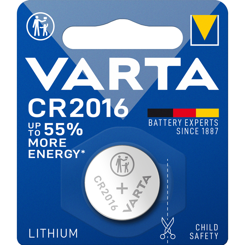 БАТЕРИЯ VARTA CR 2016 EL.LITH. БАТЕРИЯ VARTA CR 2016 EL.LITH.