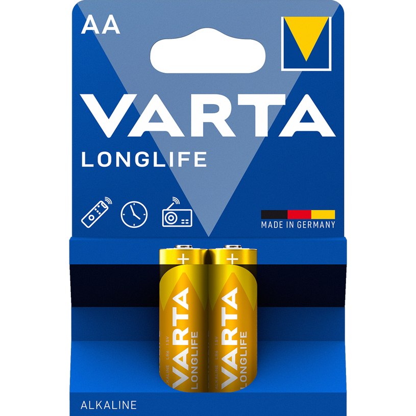 БАТ.VARTA LONGLIFE EXTRA AA X2 БАТ.VARTA LONGLIFE EXTRA AA X2