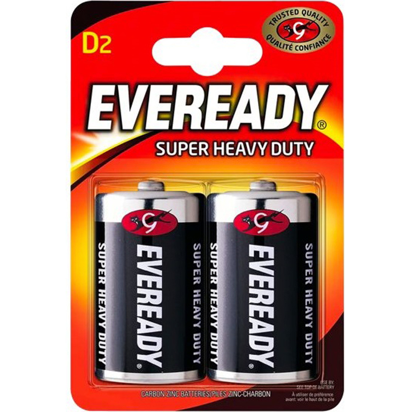 БАТ. ENERGIZER EVEREADY HD D 2БР. БАТ. ENERGIZER EVEREADY HD D 2БР.