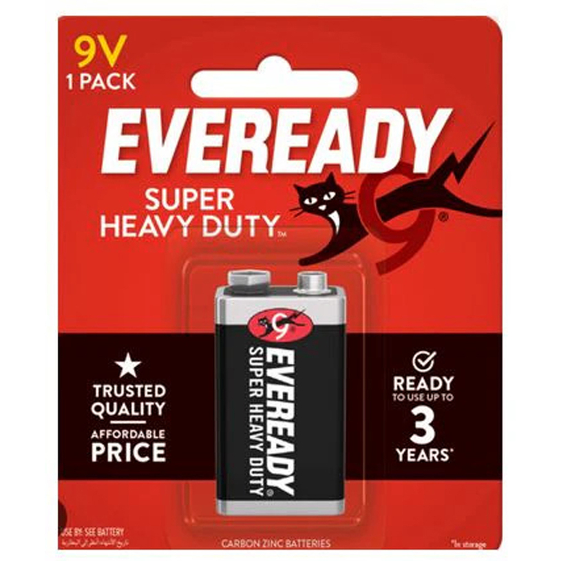 ***БАТ. ENERGIZER EVEREADY HD 9V ***БАТ. ENERGIZER EVEREADY HD 9V