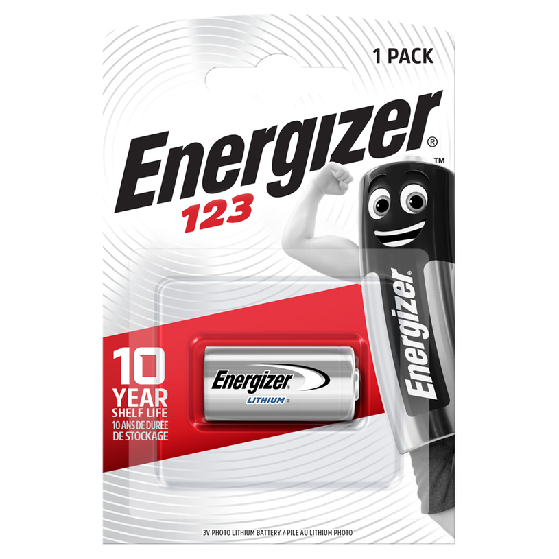 БАТ. ENERGIZER LITHIUM PHOTO CR 123 БАТ. ENERGIZER LITHIUM PHOTO CR 123