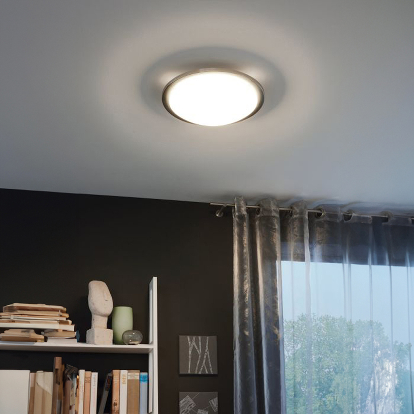 Плафон PLANET 1XE27 мат/хром Плафон PLANET 1XE27 мат/хром