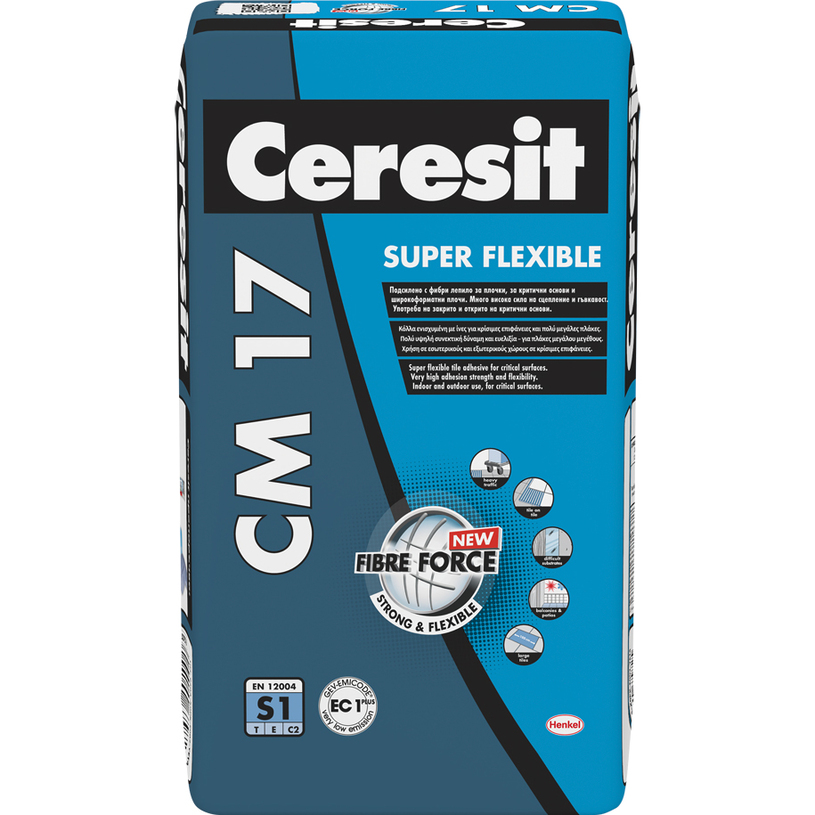 ЛЕП. ПЛОЧКИ CERESIT СМ 17 25KG ЛЕП. ПЛОЧКИ CERESIT СМ 17 25KG