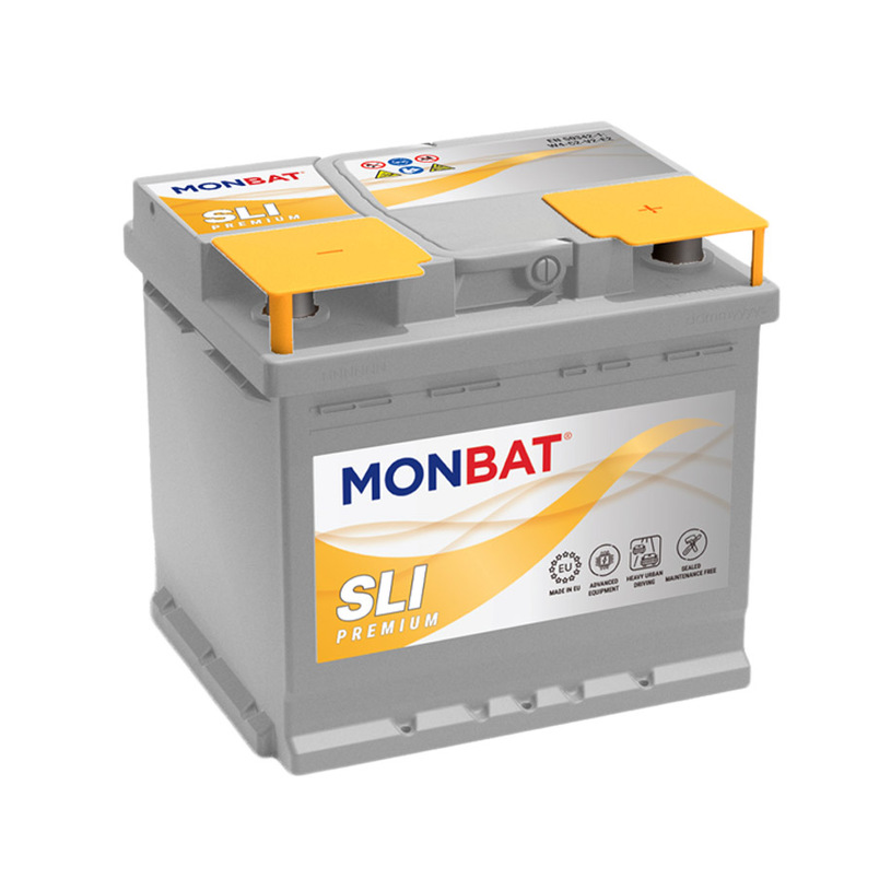 АКУМУЛАТОР, НЕОБСЛУЖВАЕМ 12 V 50АH SLI АКУМУЛАТОР, НЕОБСЛУЖВАЕМ 12 V 50АH SLI