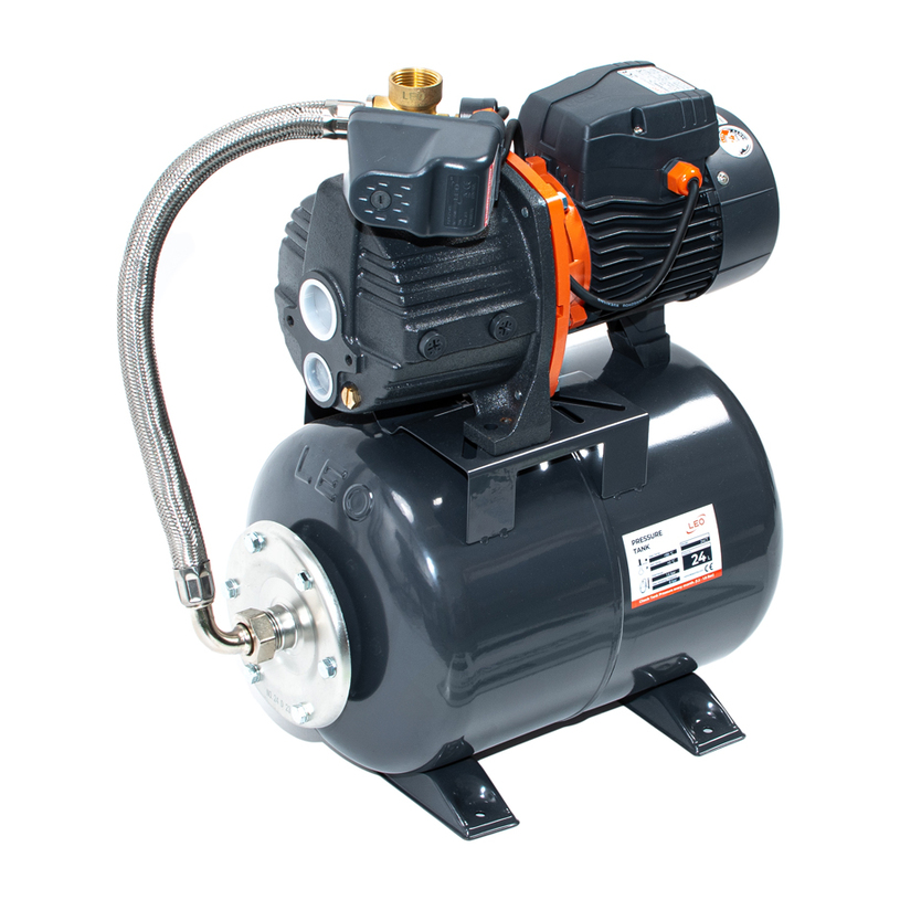 LEO ХИДРОФ.ПОМПА С ЕЖЕКТОР AJDM 75/4H@ LEO ХИДРОФ.ПОМПА С ЕЖЕКТОР AJDM 75/4H@