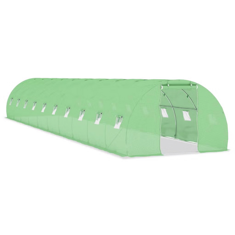 ПАРНИК 1000Х300Х200CM 20ПРОЗ./ВРАТА (2Ч) ПАРНИК 1000Х300Х200CM 20ПРОЗ./ВРАТА (2Ч)