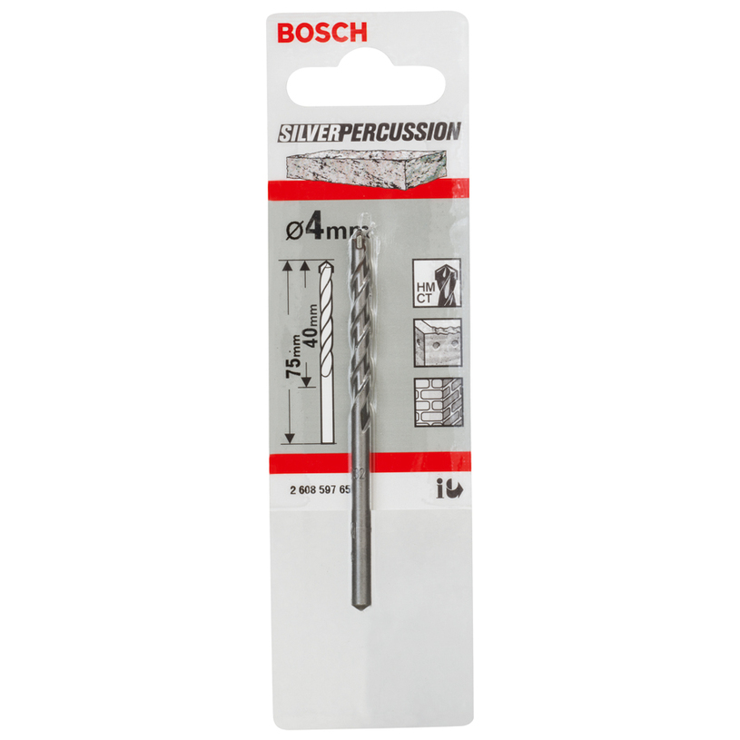 BOSCH, СВРЕДЛО ЗА БЕТОН 4Х40 ММ BOSCH, С BOSCH, СВРЕДЛО ЗА БЕТОН 4Х40 ММ BOSCH, С