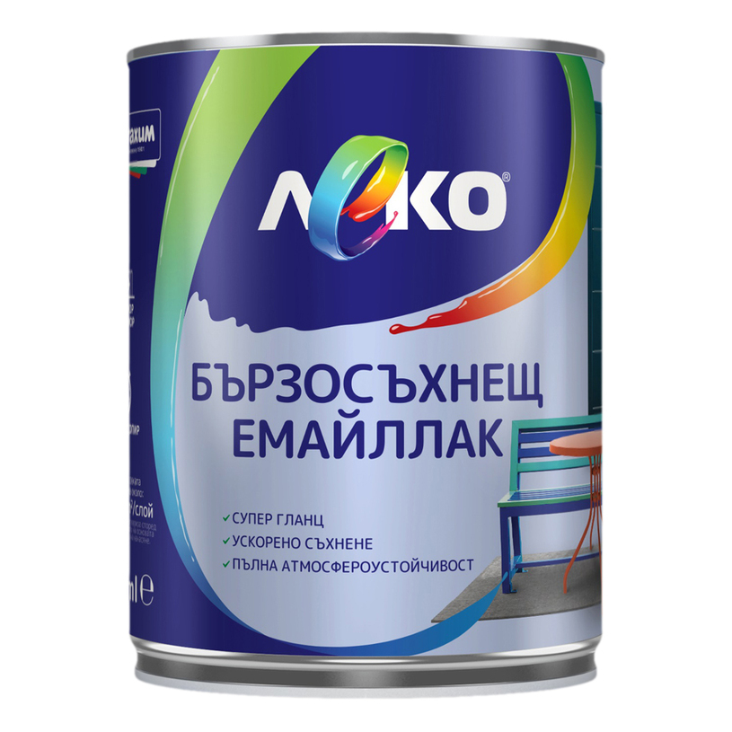 LEKO БЪРЗОСЪХНЕЩ ЕМАЙЛЛАК 1003 650 ml LEKO БЪРЗОСЪХНЕЩ ЕМАЙЛЛАК 1003 650 ml