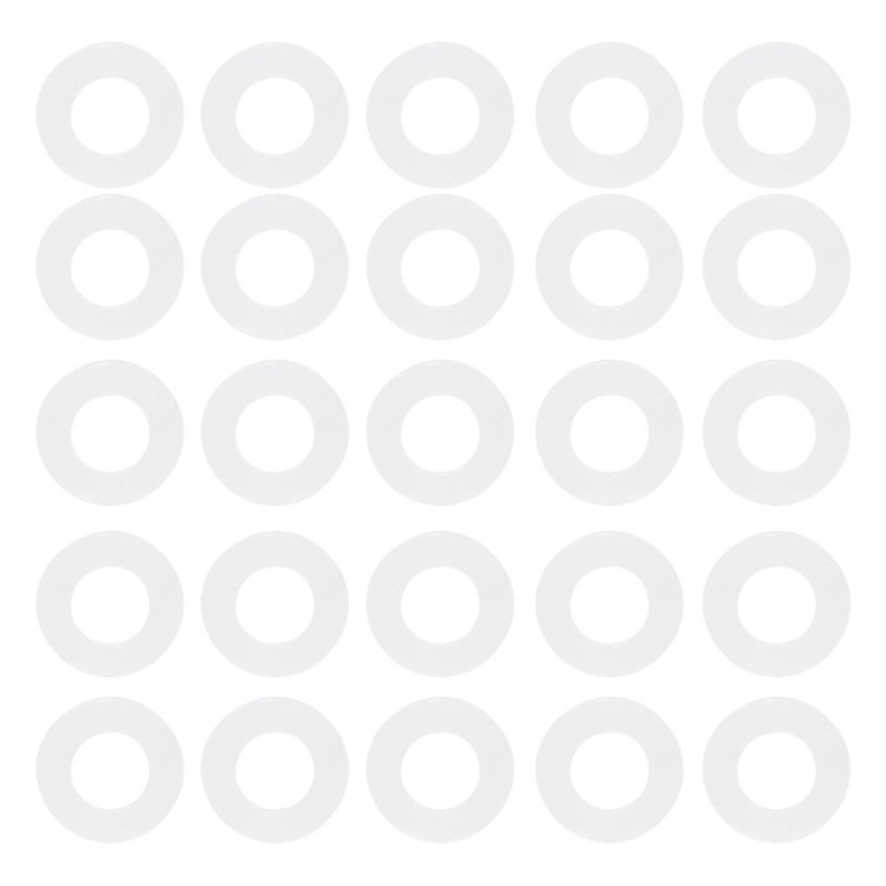 Шайба пластм.бяла М4 4,3х09х0,8мм DIN125 Шайба пластм.бяла М4 4,3х09х0,8мм DIN125