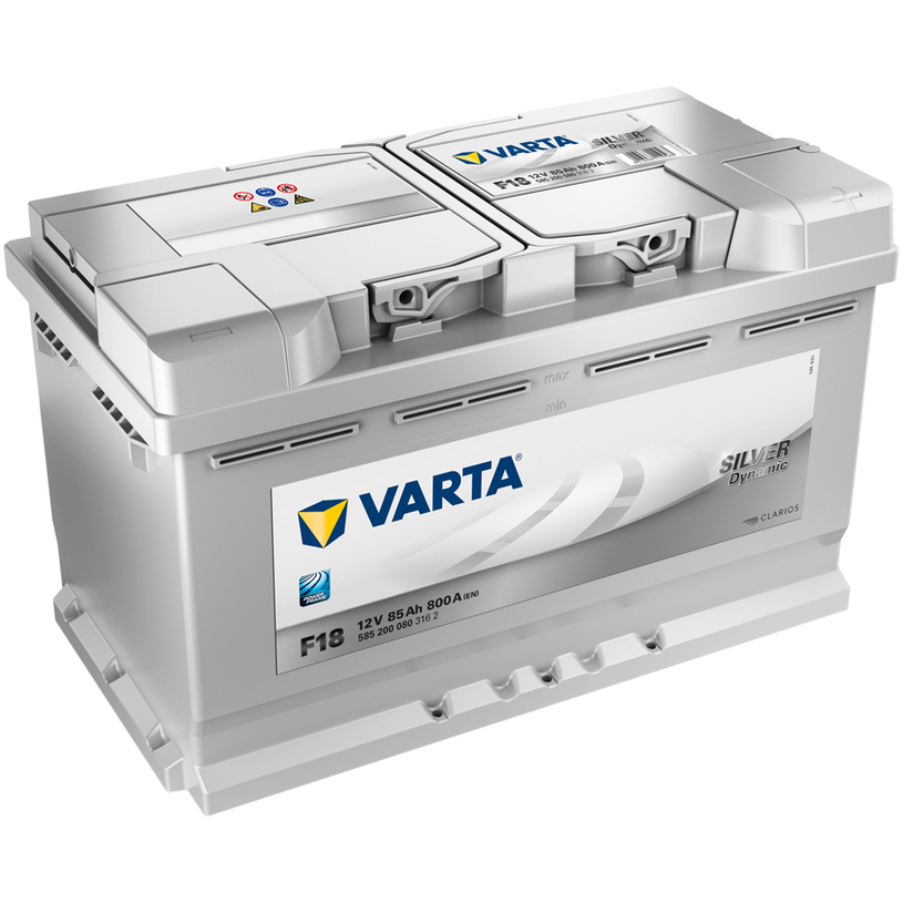 АКУМУЛАТОР VARTA SILVER DYNAMIC 85AH АКУМУЛАТОР VARTA SILVER DYNAMIC 85AH