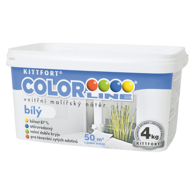 COLOR LINE ЛАТЕКС БЯЛ 4 kg COLOR LINE ЛАТЕКС БЯЛ 4 kg