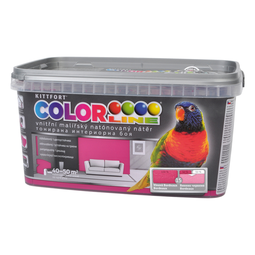 COLOR LINE ЛАТЕКС 15 ВИНЕНО ЧЕРВЕН 4 kg COLOR LINE ЛАТЕКС 15 ВИНЕНО ЧЕРВЕН 4 kg