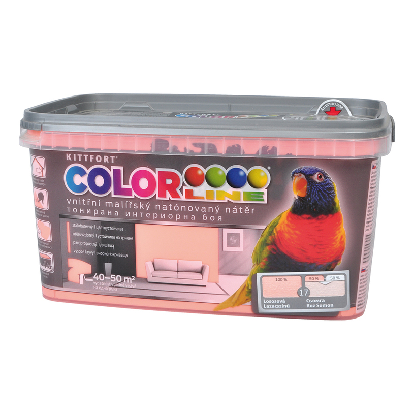 COLOR LINE ЛАТЕКС 17 СЬОМГА 4 kg COLOR LINE ЛАТЕКС 17 СЬОМГА 4 kg