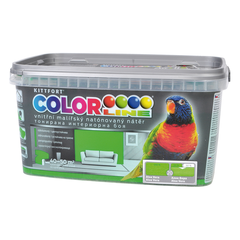 COLOR LINE ЛАТЕКС 20 АЛОЕ ВЕРА 4 kg COLOR LINE ЛАТЕКС 20 АЛОЕ ВЕРА 4 kg