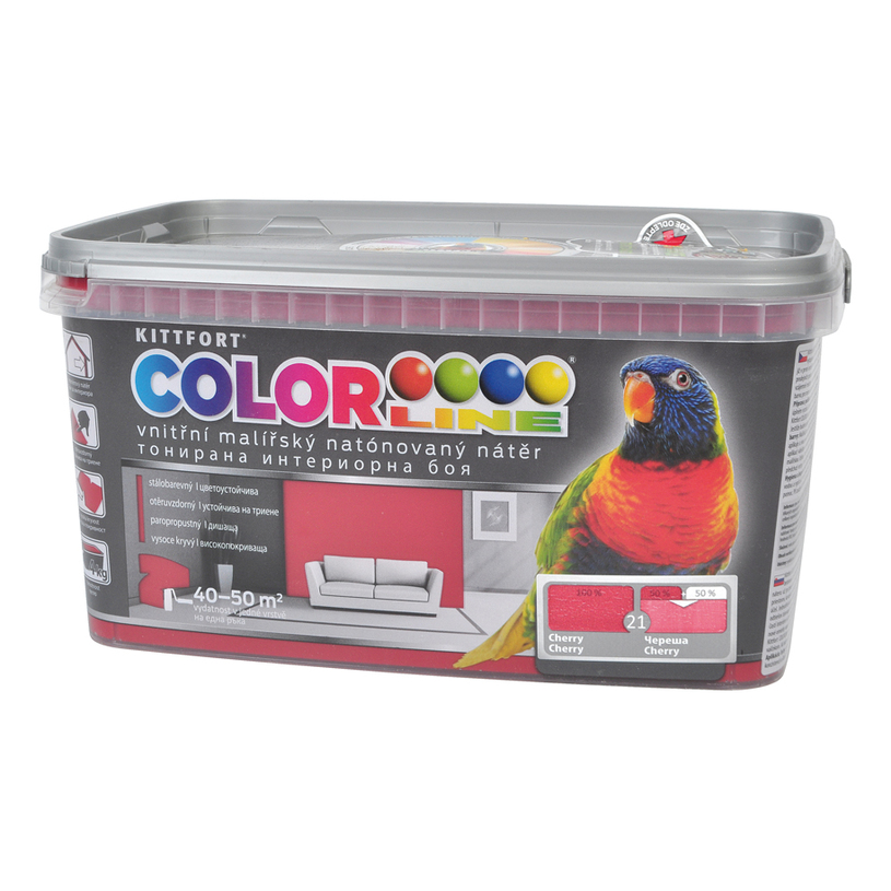 COLOR LINE ЛАТЕКС 21 ЧЕРЕША 4 kg COLOR LINE ЛАТЕКС 21 ЧЕРЕША 4 kg