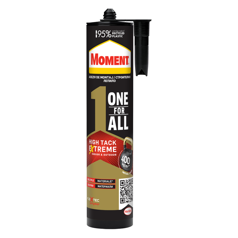 MOMENT ONEFORALL МОНТ.ЛЕПИЛО БЯЛО 440 g MOMENT ONEFORALL МОНТ.ЛЕПИЛО БЯЛО 440 g