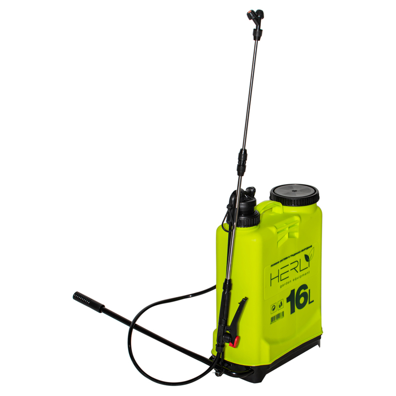 HERLY ГРЪБНА ПРЪСКАЧКА 16Л МЕТ.УДЪЛЖИТЕЛ HERLY ГРЪБНА ПРЪСКАЧКА 16Л МЕТ.УДЪЛЖИТЕЛ