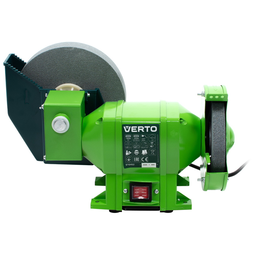 VERTO редукторен шмиргел 250 W VERTO редукторен шмиргел 250 W