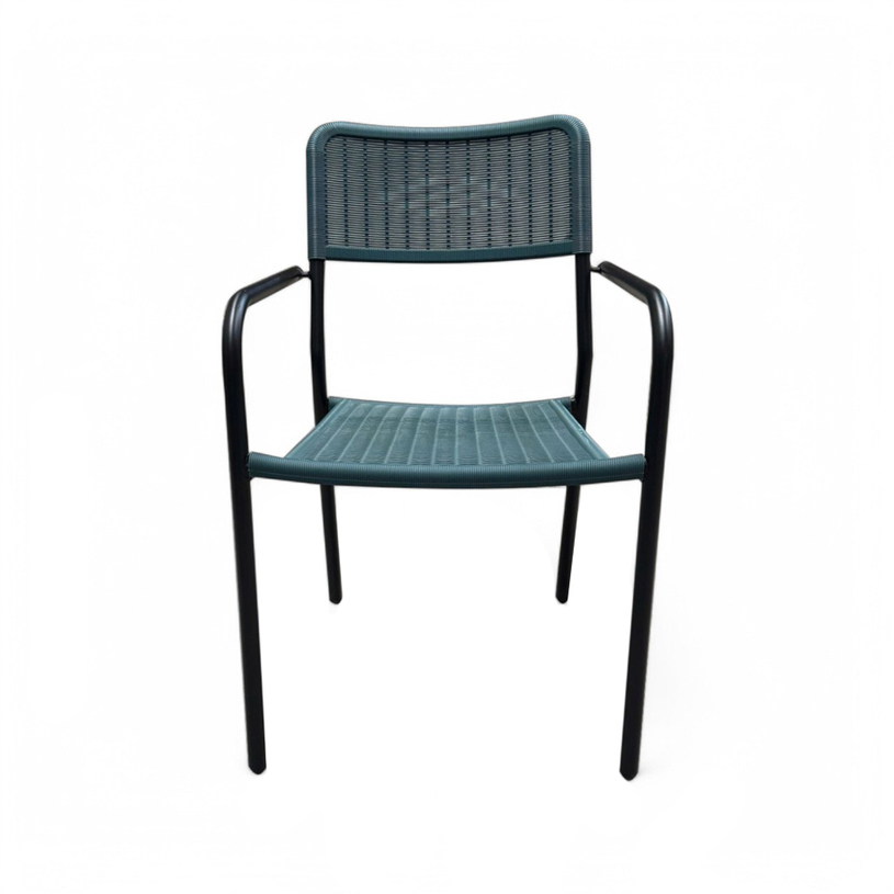 Градински стол метал+PVC 56x56x83cm Градински стол метал+PVC 56x56x83cm