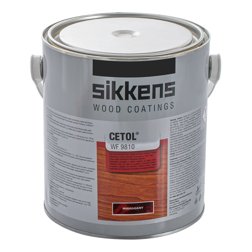 WF9810 ЛАК ЗА ДЪРВО МАХАГОН 2.5 L WF9810 ЛАК ЗА ДЪРВО МАХАГОН 2.5 L