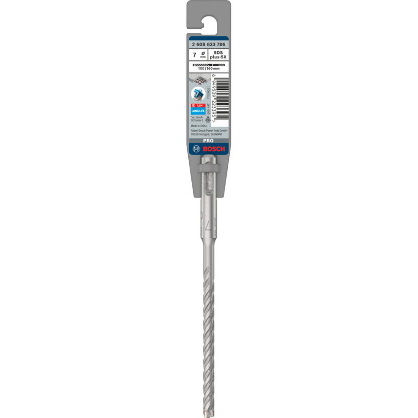BOSCHSDS PLUS-5X СВРЕДЛО 7X100X160 BOSCHSDS PLUS-5X СВРЕДЛО 7X100X160