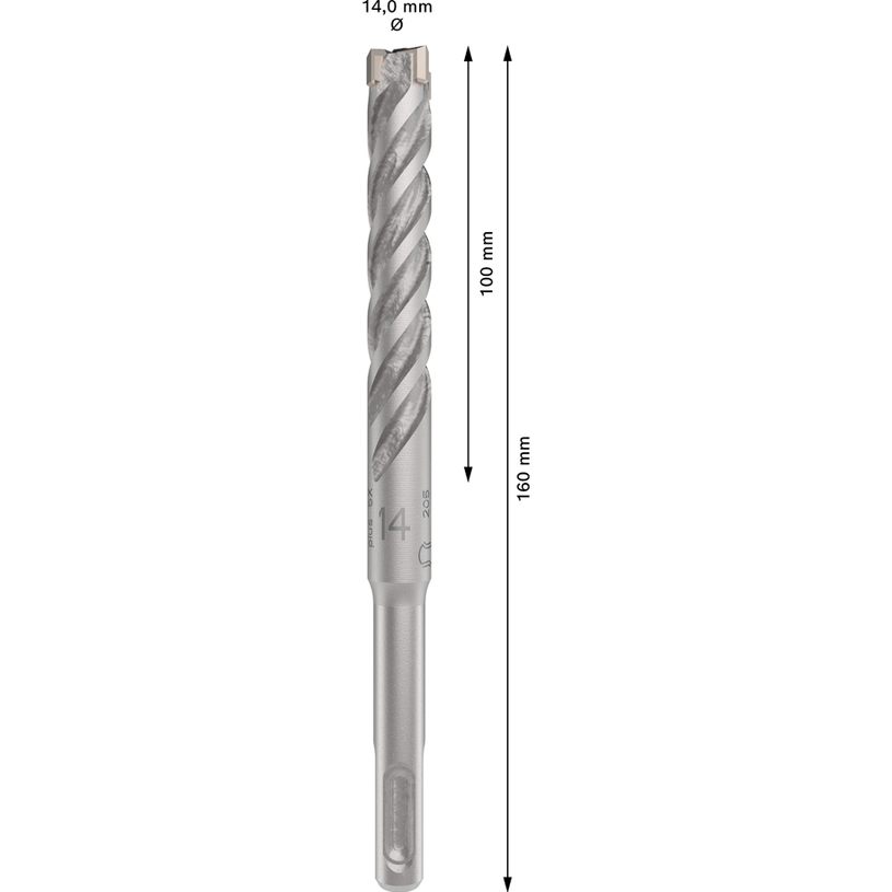 *BOSCHSDS PLUS-5X СВРЕДЛО 14X100X160 *BOSCHSDS PLUS-5X СВРЕДЛО 14X100X160