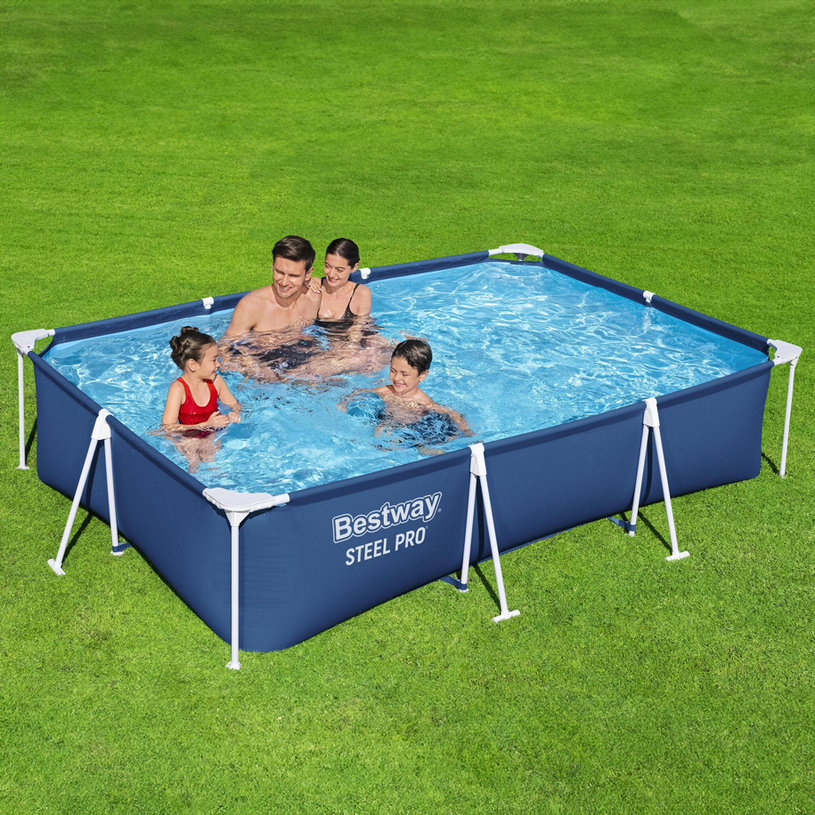 БАСЕЙН 300X201X66CM 56404 STEEL PRO БАСЕЙН 300X201X66CM 56404 STEEL PRO