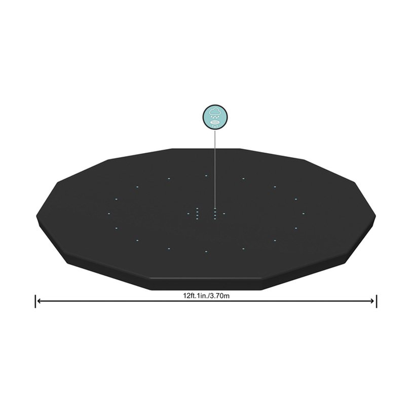 ПОКРИВАЛО БАСЕЙН 360CM 58037 STEEL PRO ПОКРИВАЛО БАСЕЙН 360CM 58037 STEEL PRO