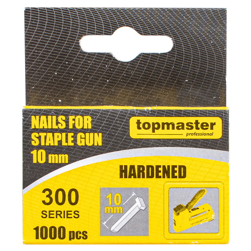 Пирони за такер 10 mm тип 300 1000бр TMP Пирони за такер 10 mm тип 300 1000бр TMP