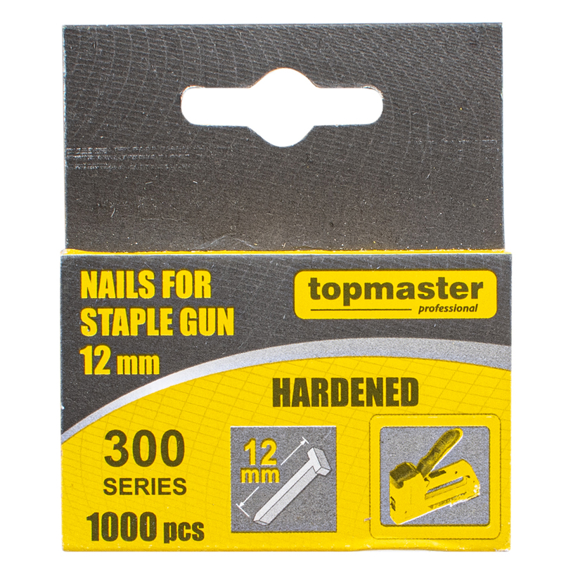 Пирони за такер 12 mm тип 300 1000бр TMP Пирони за такер 12 mm тип 300 1000бр TMP