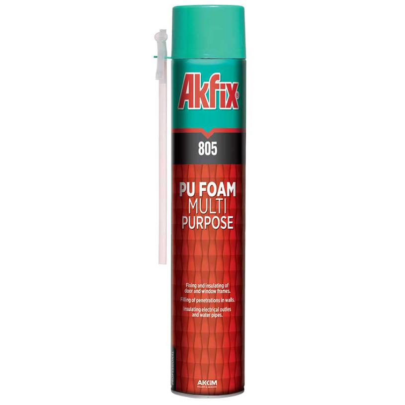 ПОЛИУР.ПЯНА 805 750ml.AKFIX ПОЛИУР.ПЯНА 805 750ml.AKFIX