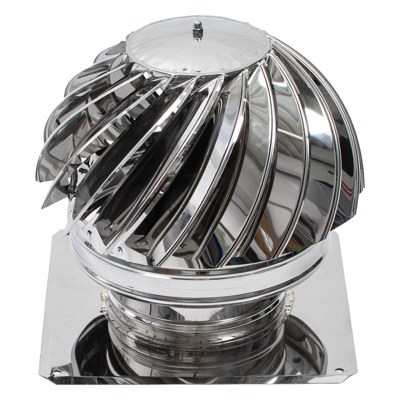 ВЪРТЯЩА ШАПКА С ПЛАНКА ИНОКС 25x25cm ВЪРТЯЩА ШАПКА С ПЛАНКА ИНОКС 25x25cm