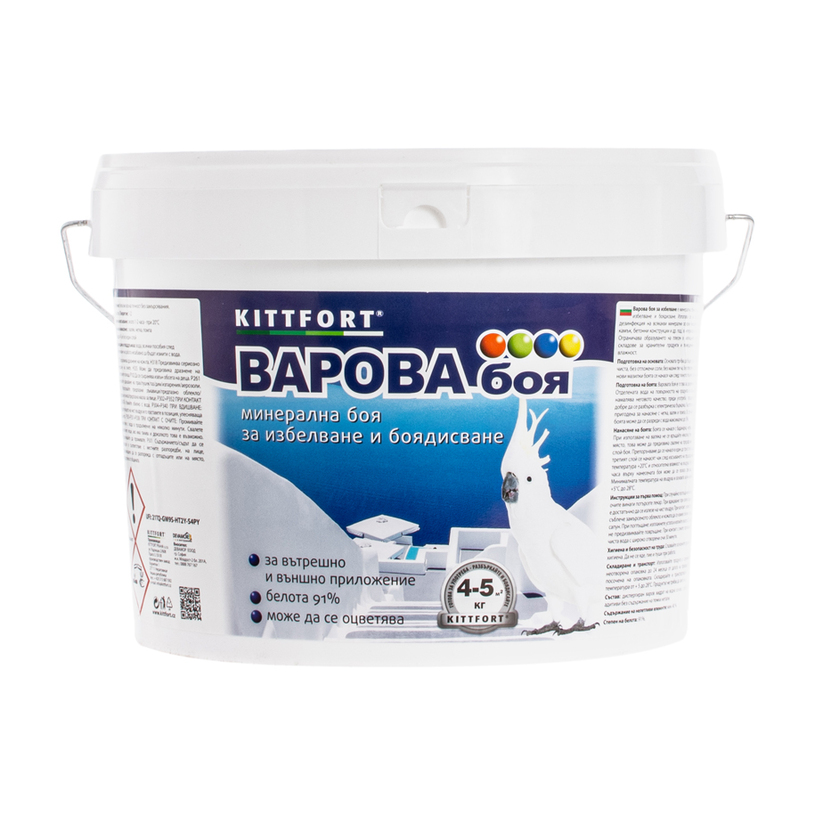 ВАРОВА БОЯ БЯЛА 6 kg ВАРОВА БОЯ БЯЛА 6 kg