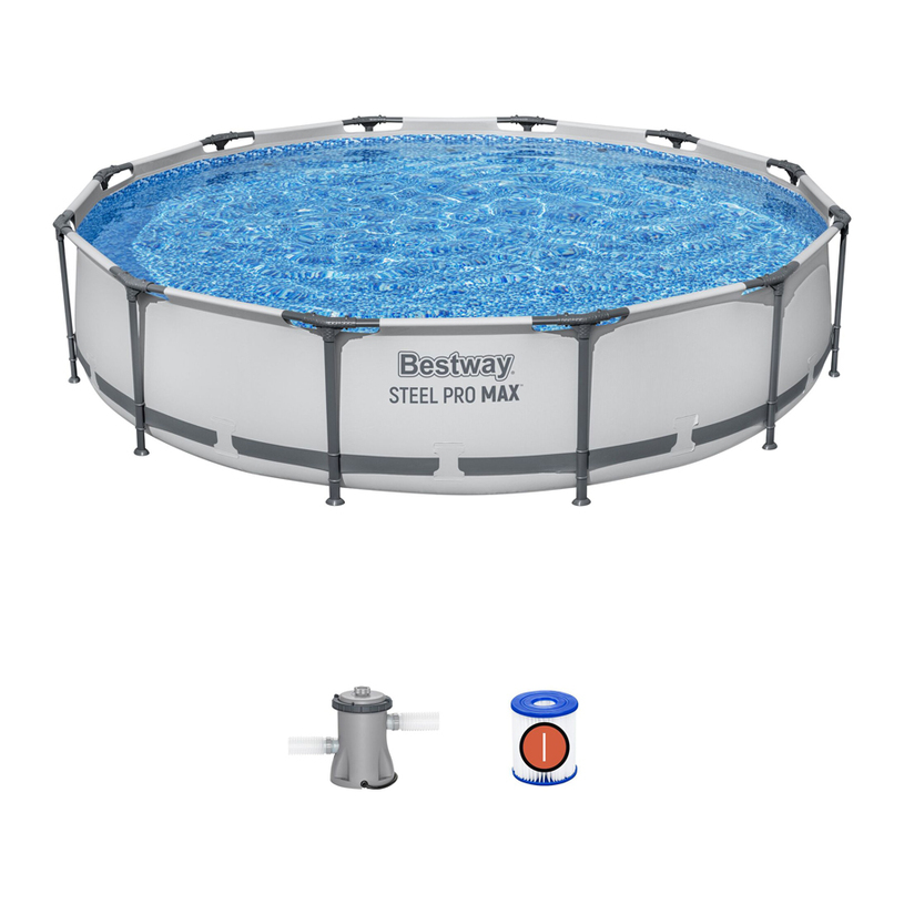 БАСЕЙН 366x76 ФИЛ BESTW 56416 STEEL PRO БАСЕЙН 366x76 ФИЛ BESTW 56416 STEEL PRO