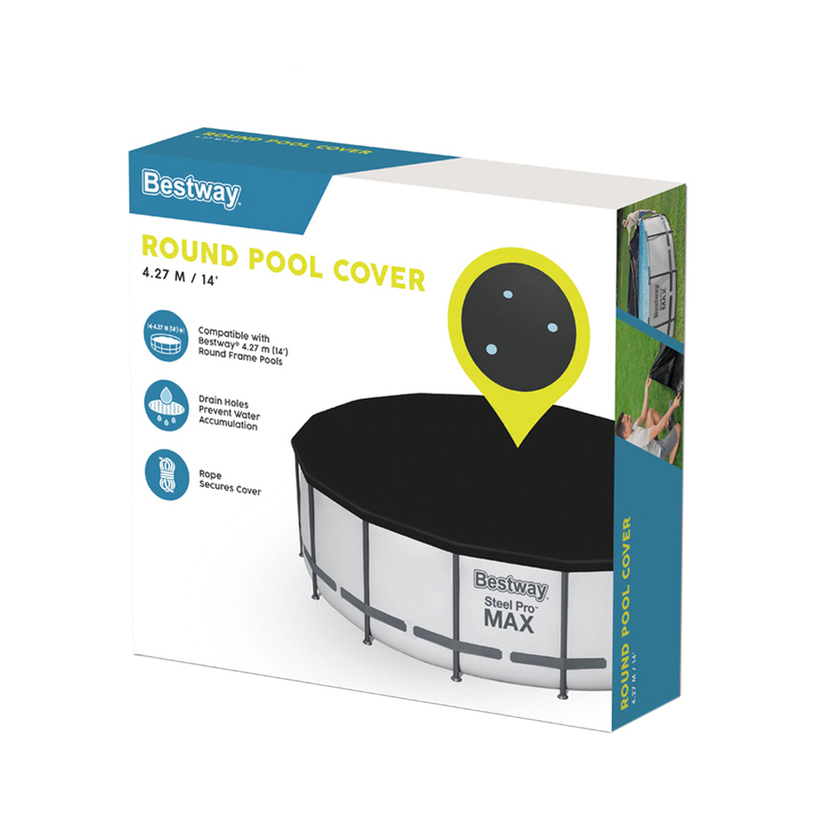 ПОКРИВАЛО БАСЕЙН 427см BESTW 58248 STEEL ПОКРИВАЛО БАСЕЙН 427см BESTW 58248 STEEL