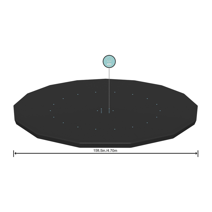 ПОКРИВАЛО БАСЕЙН 457см BESTW 58038 STEEL ПОКРИВАЛО БАСЕЙН 457см BESTW 58038 STEEL