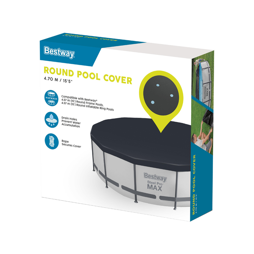 ПОКРИВАЛО БАСЕЙН 457см BESTW 58038 STEEL ПОКРИВАЛО БАСЕЙН 457см BESTW 58038 STEEL
