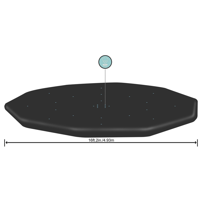 ПОКРИВАЛО БАСЕЙН 488см BESTW 58249 STEEL ПОКРИВАЛО БАСЕЙН 488см BESTW 58249 STEEL